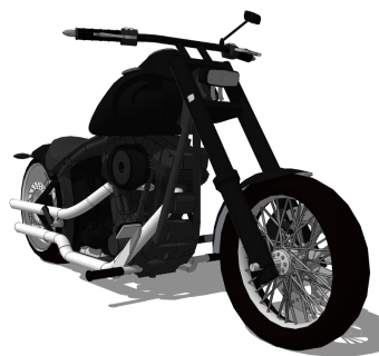 超精细摩托车模型 (104)